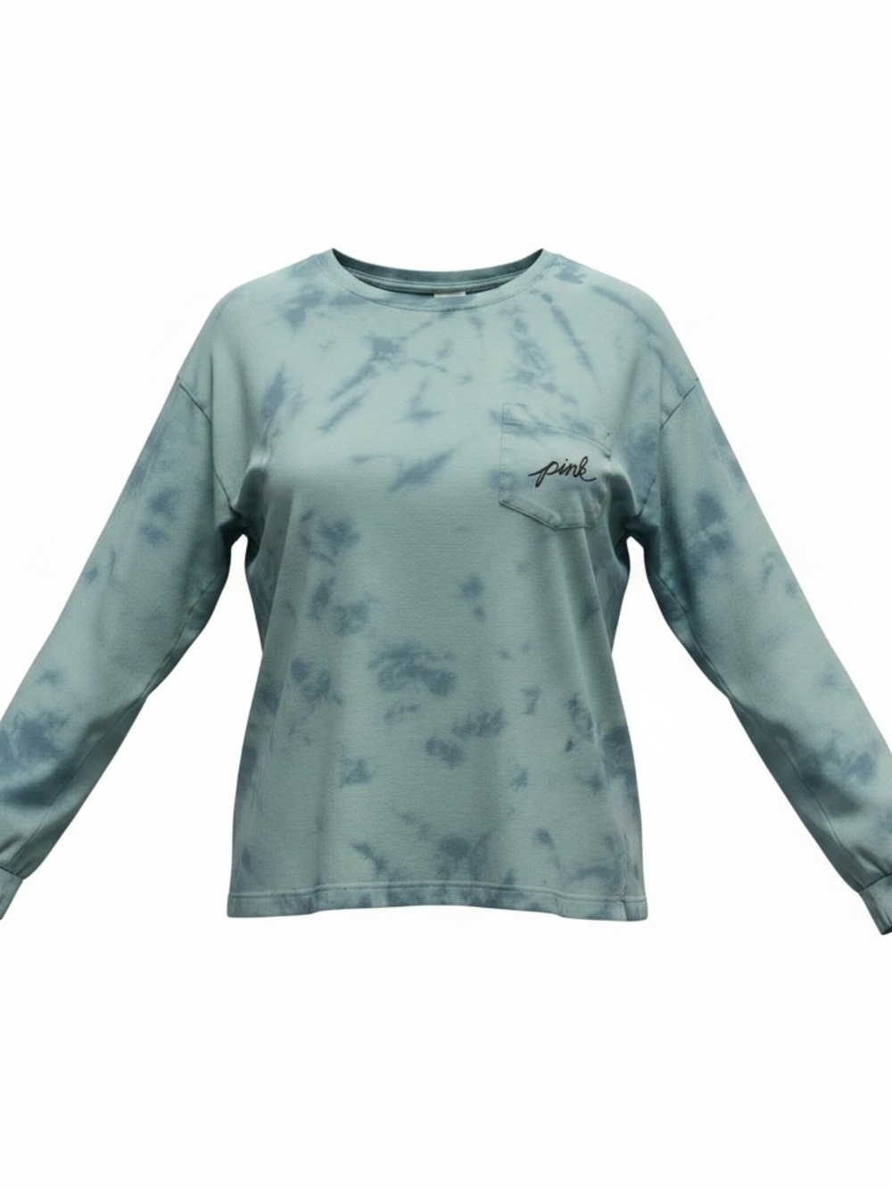 Comfy PINK Victoria’s Secret Tie Dye Long Sleeve Tee Size L - Picture 4 of 4